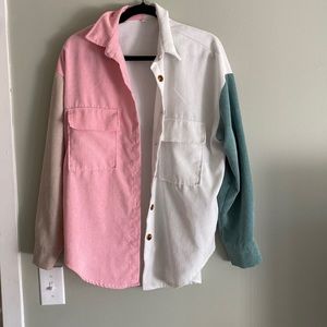 Color block jacket